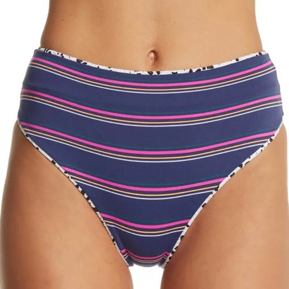 NWT Maaji Suzy Q Snazzy Lace High Rise Cheeky Cut Reversible Bikini Bottoms - Picture 5 of 11